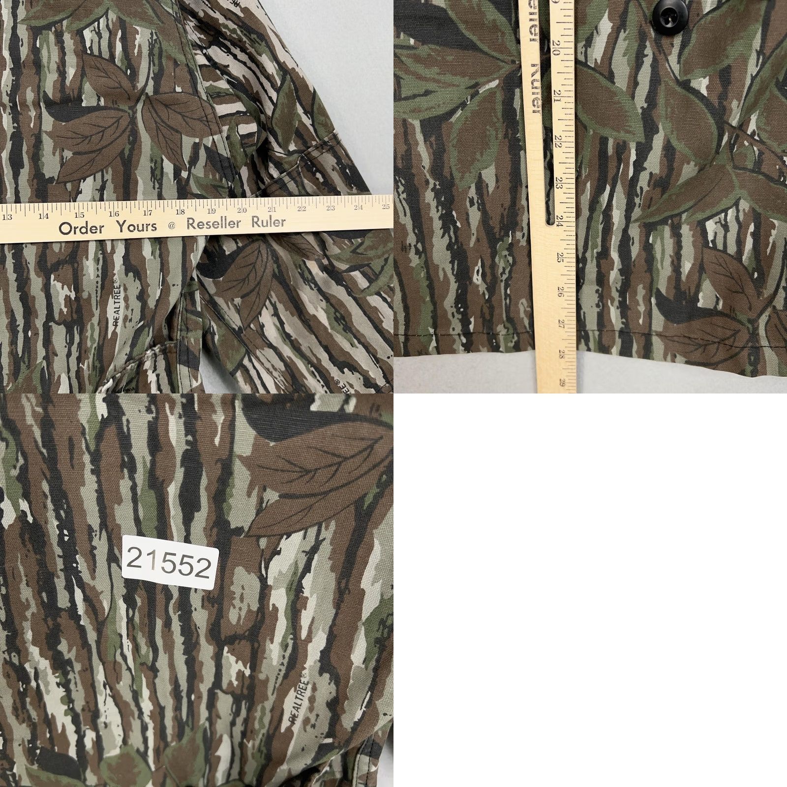 Realtree Realtree BDU Field Shirt Mens XS Camouflage Hunting Army Military Coat USA Shacket Size US XS / EU 42 / 0 - 9 Thumbnail