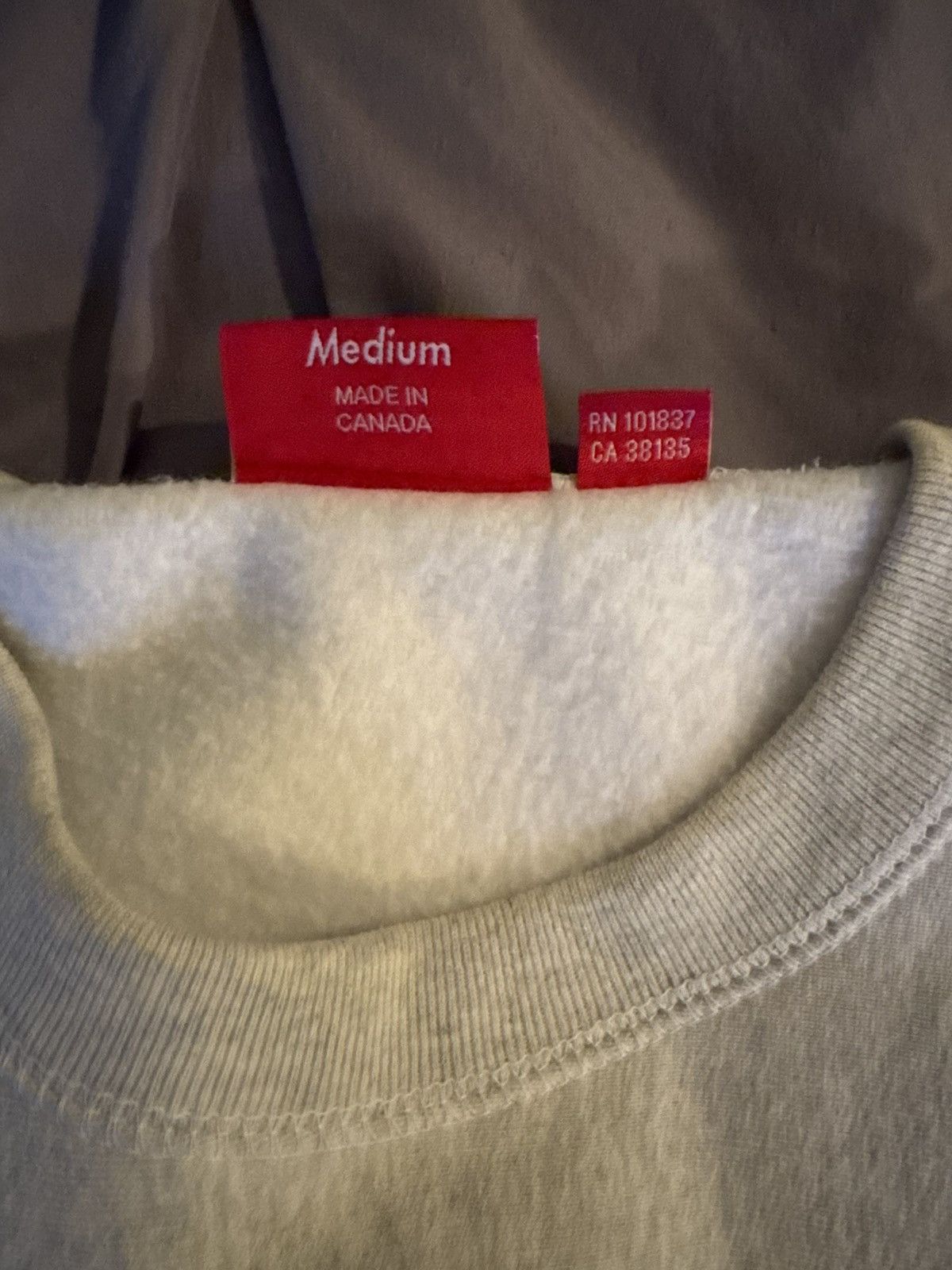 Supreme Box Logo Crewneck Size M Size US M / EU 48-50 / 2 - 5 Thumbnail