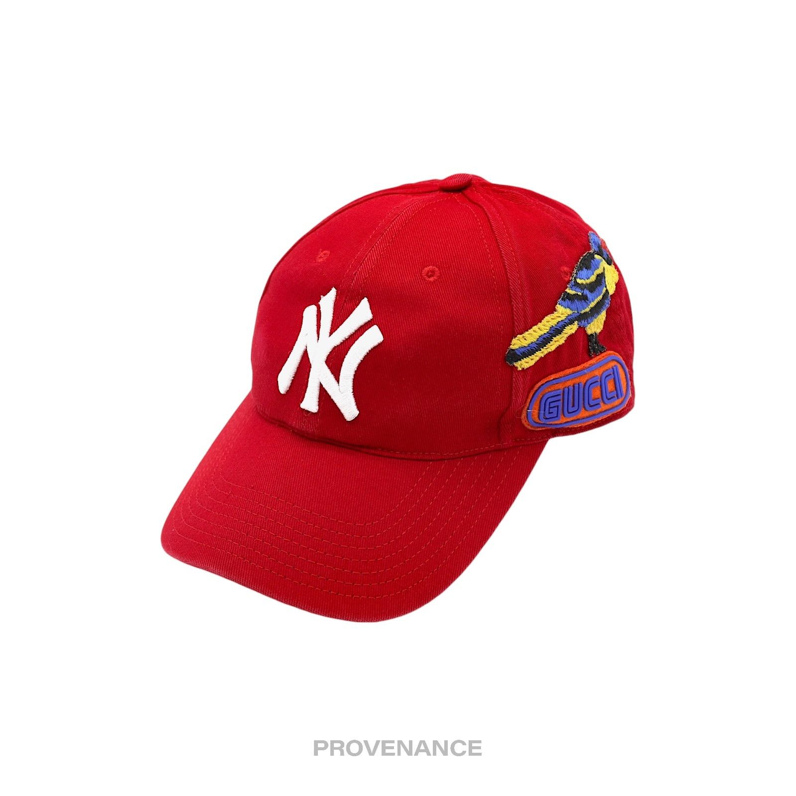Gucci Gucci x MLB Yankees Hat Cap Red SEGA Logo with Bird Grailed
