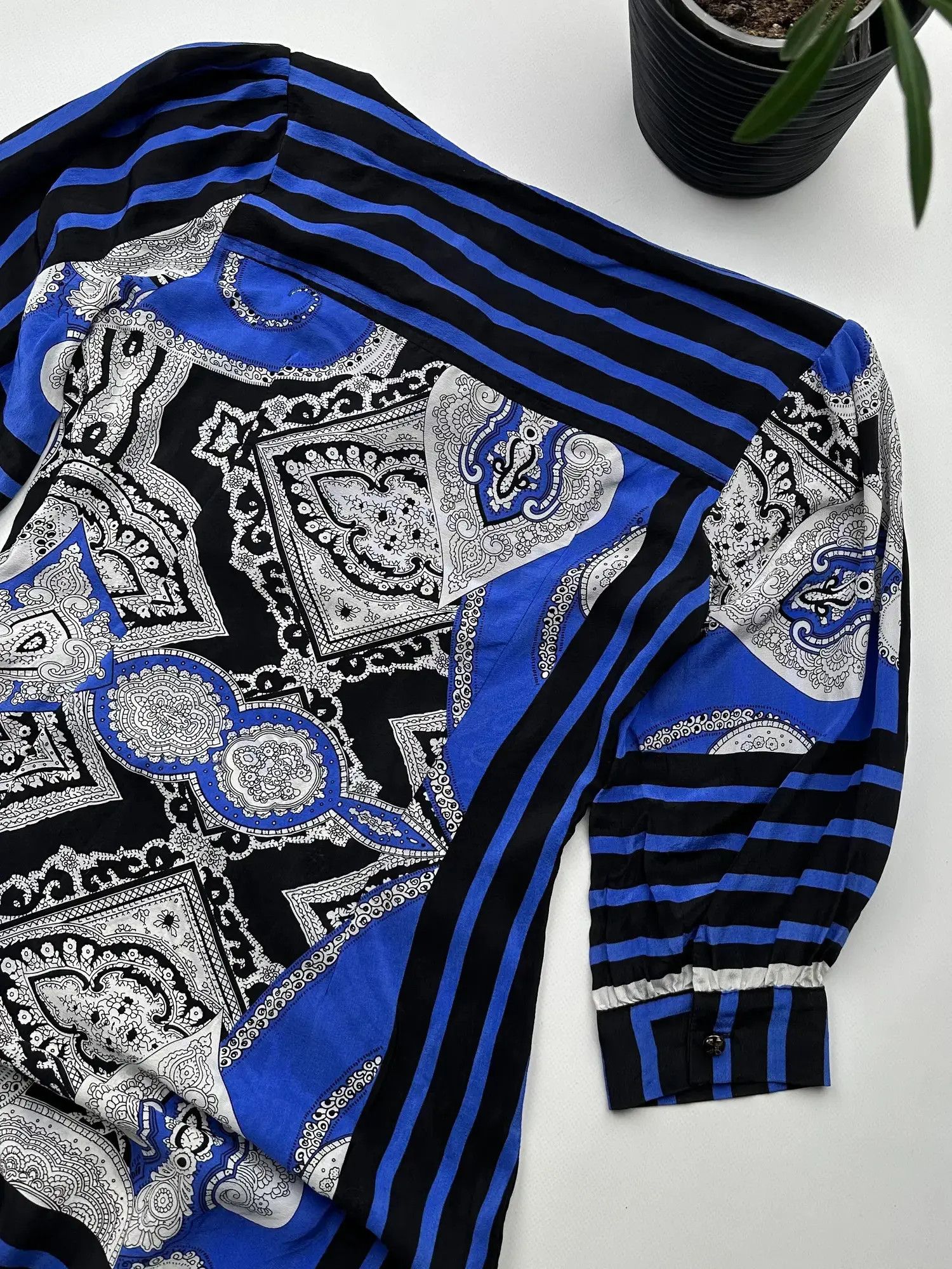 Just Cavalli Class Roberto Cavalli Vintage Printed Dress (367) Size S / US 4 / IT 40 - 8 Thumbnail