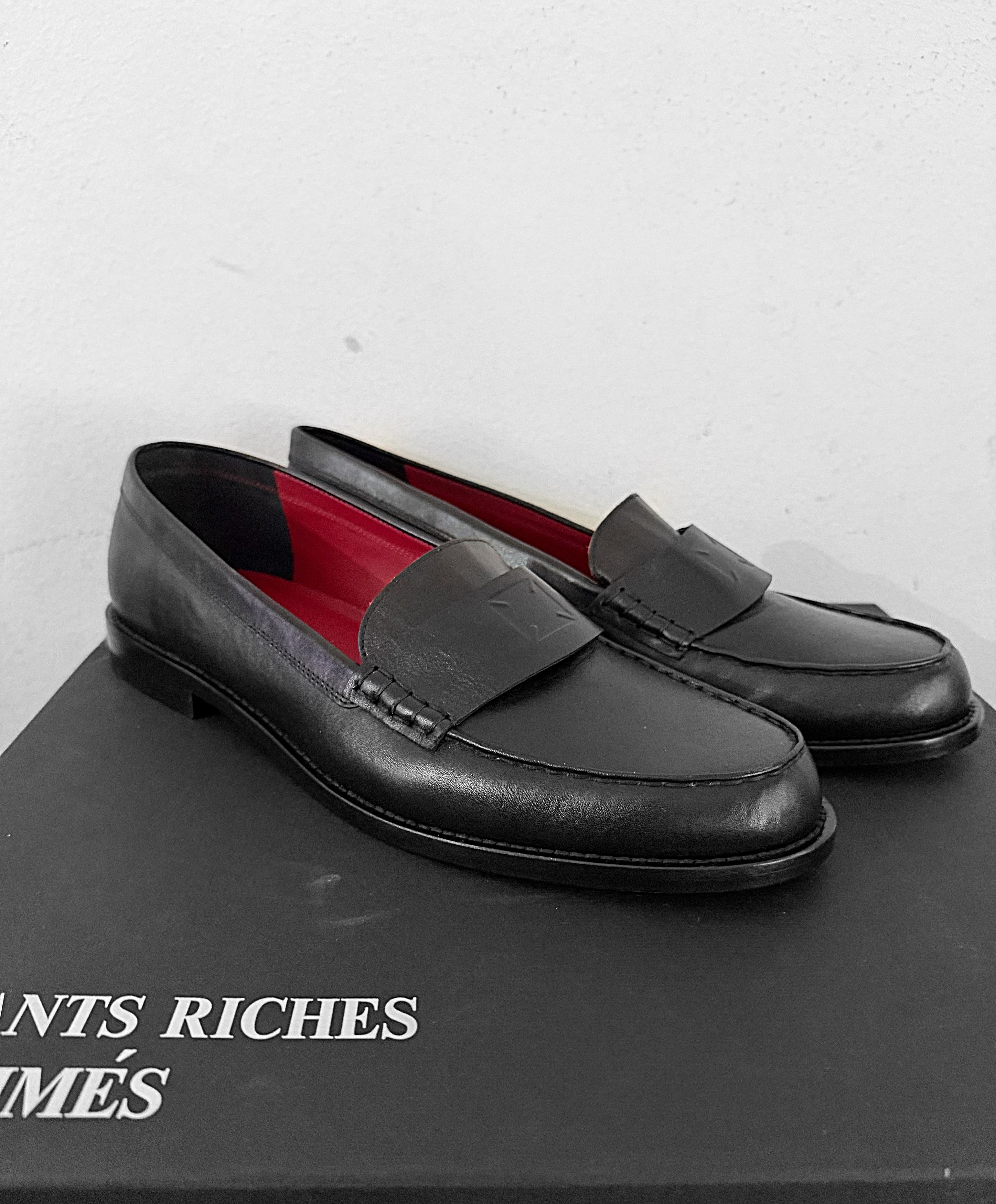 Enfants Riches Deprimes Runway SS'25 Glazed Cross Penny Loafers Size US 9 / EU 42 - 10 Thumbnail