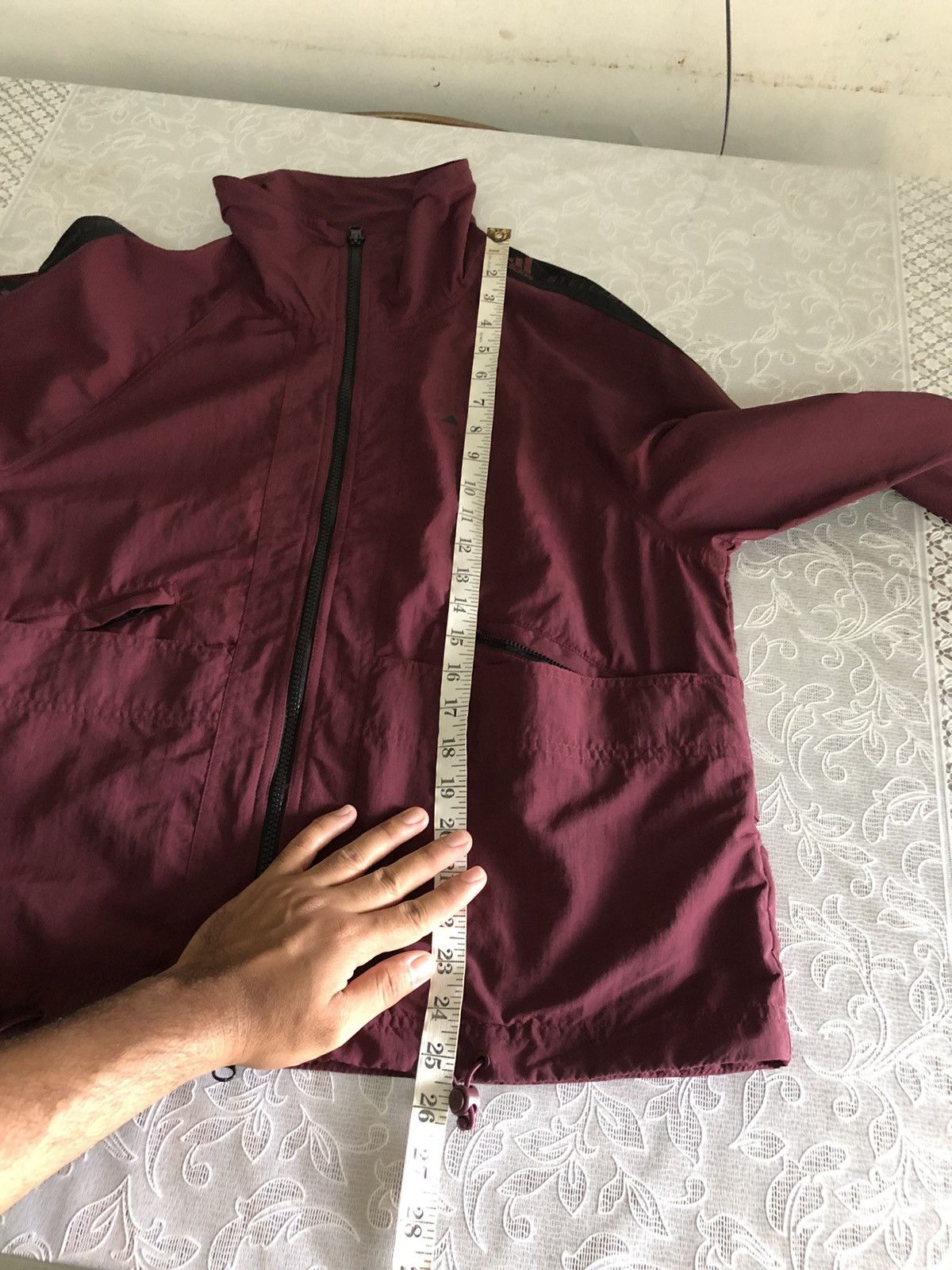 Adidas × Stella McCartney Rare❤️ Adidas x Stella McCartney Maroon Light Jacket Size S / US 4 / IT 40 - 19 Thumbnail