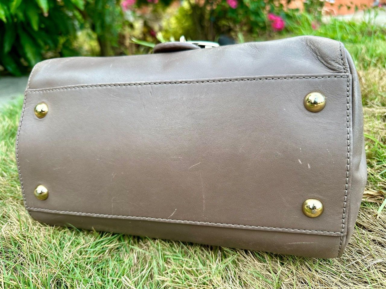 Mulberry Authentic Mulberry Primrose Taupe Calf Leather Top Handle Size ONE SIZE - 5 Thumbnail