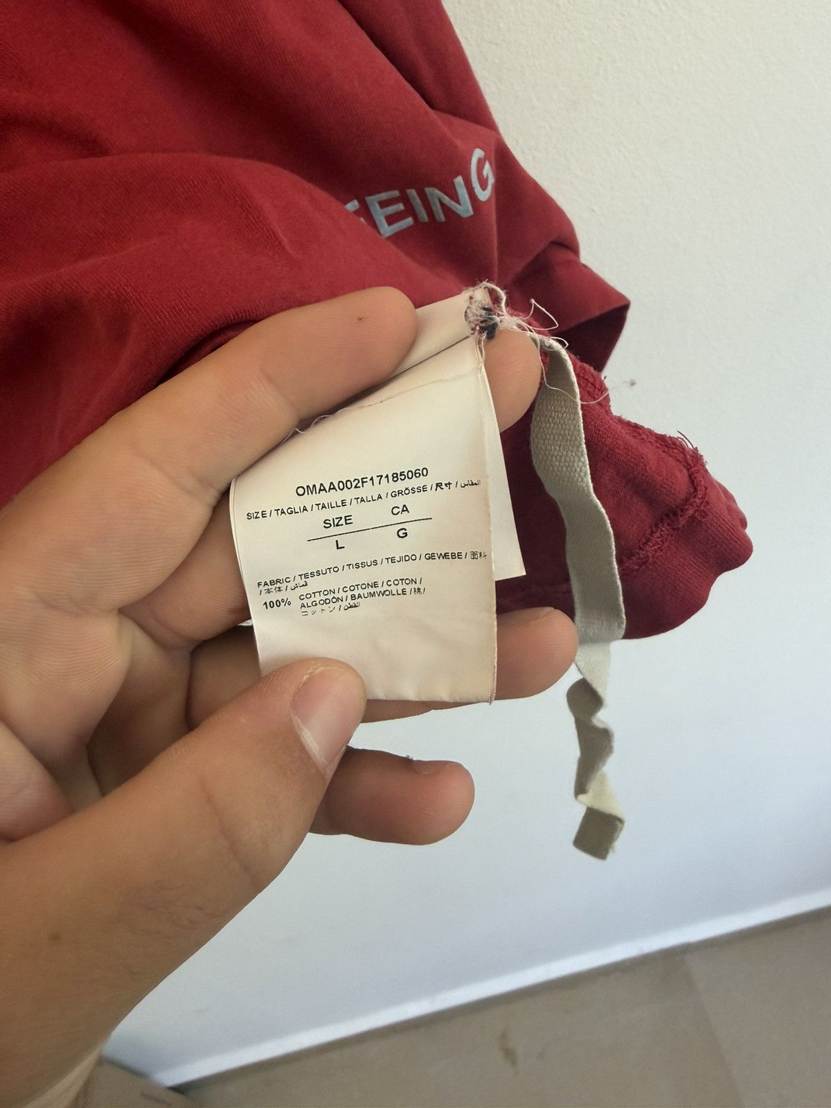 Off-White Off white parachute TEE Size US L / EU 52-54 / 3 - 9 Thumbnail