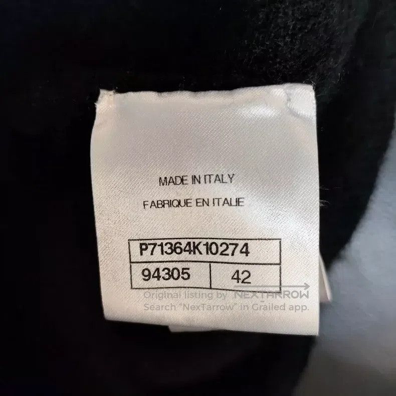 Chanel Chanel Black double-breasted cashmere jacket Size M / US 6-8 / IT 42-44 - 4 Thumbnail