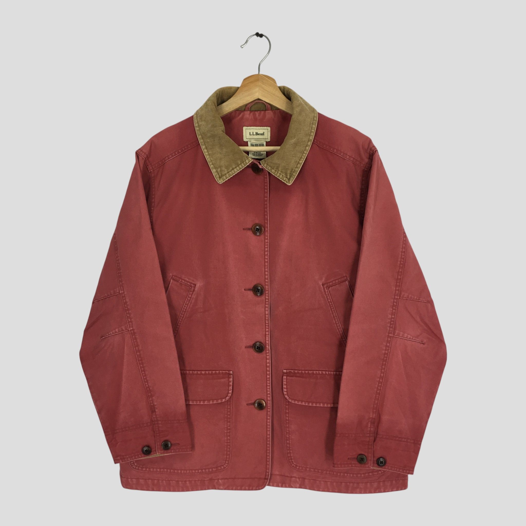 L.L. Bean Vintage 90's LL Bean Detroit Four Pocket Workwear Size US L / EU 52-54 / 3 - 1 Thumbnail