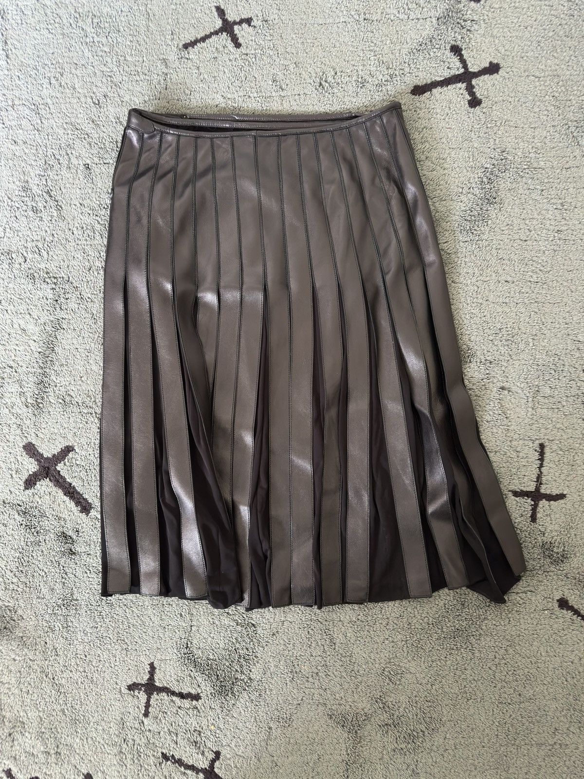 Hermes Archive Hermes by Jean Paul Gaultier Fall 2004 Kelly Skirt Size 27" / US 4 / IT 40 - 3 Thumbnail