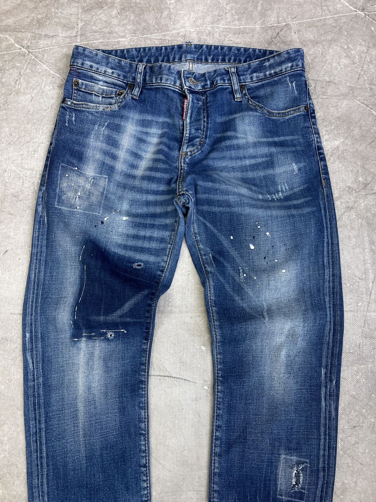 Dsquared2 Luxury Fashion Dsquared 2 distressed jeans Size US 32 / EU 48 - 2 Thumbnail