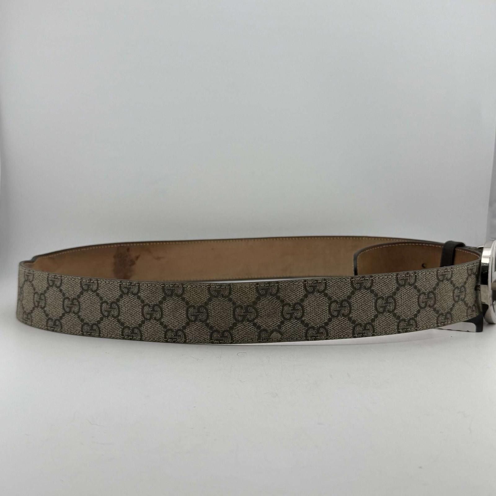 Gucci Gucci GG Belt 38 Used 411924 Size ONE SIZE - 4 Thumbnail