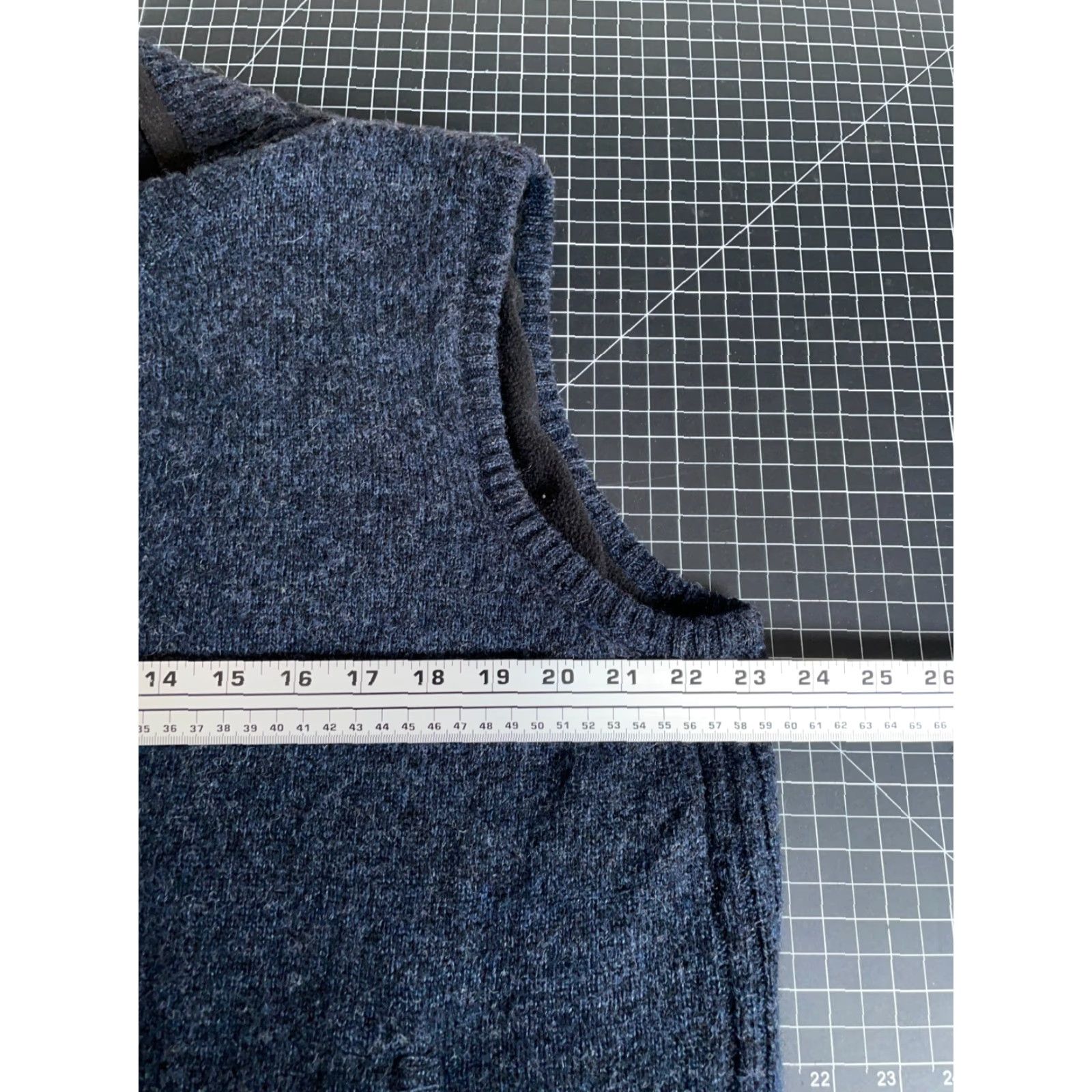 Pendleton Pendleton Wool Reversible Zip Up Vest Men's XL Dark Blue Black Fleece Lining Size US XL / EU 56 / 4 - 6 Thumbnail