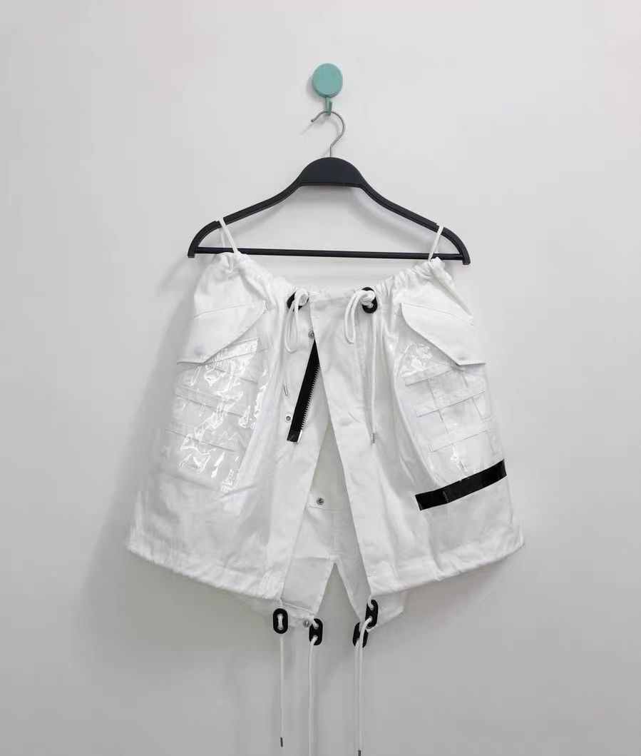 Takahiromiyashita The Soloist. TAKAHIROMIYASHITA THE SOLOIST mid-length tail apron Size ONE SIZE - 1 Thumbnail