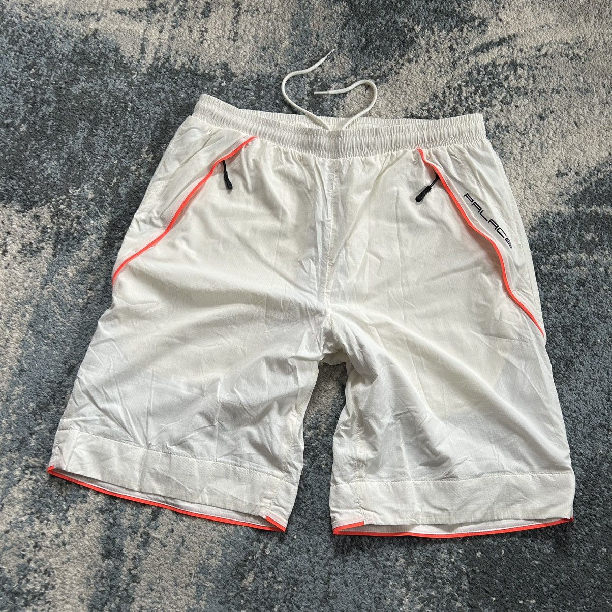 Palace SUMMER 2018 NYLON CRiNK RUNNER SHORTS WHiTE 3M SAFETY ORANGE Size US 34 / EU 50 - 18 Thumbnail