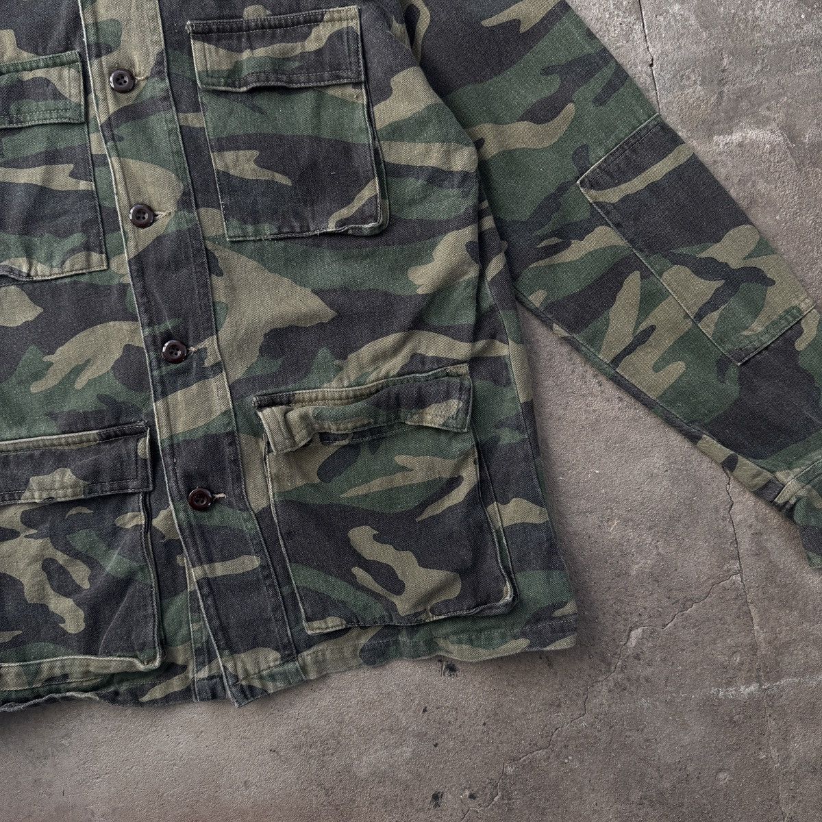 Band Tees Prince Peter USA God Save The Queen Camo Overshirt Size US M / EU 48-50 / 2 - 4 Thumbnail