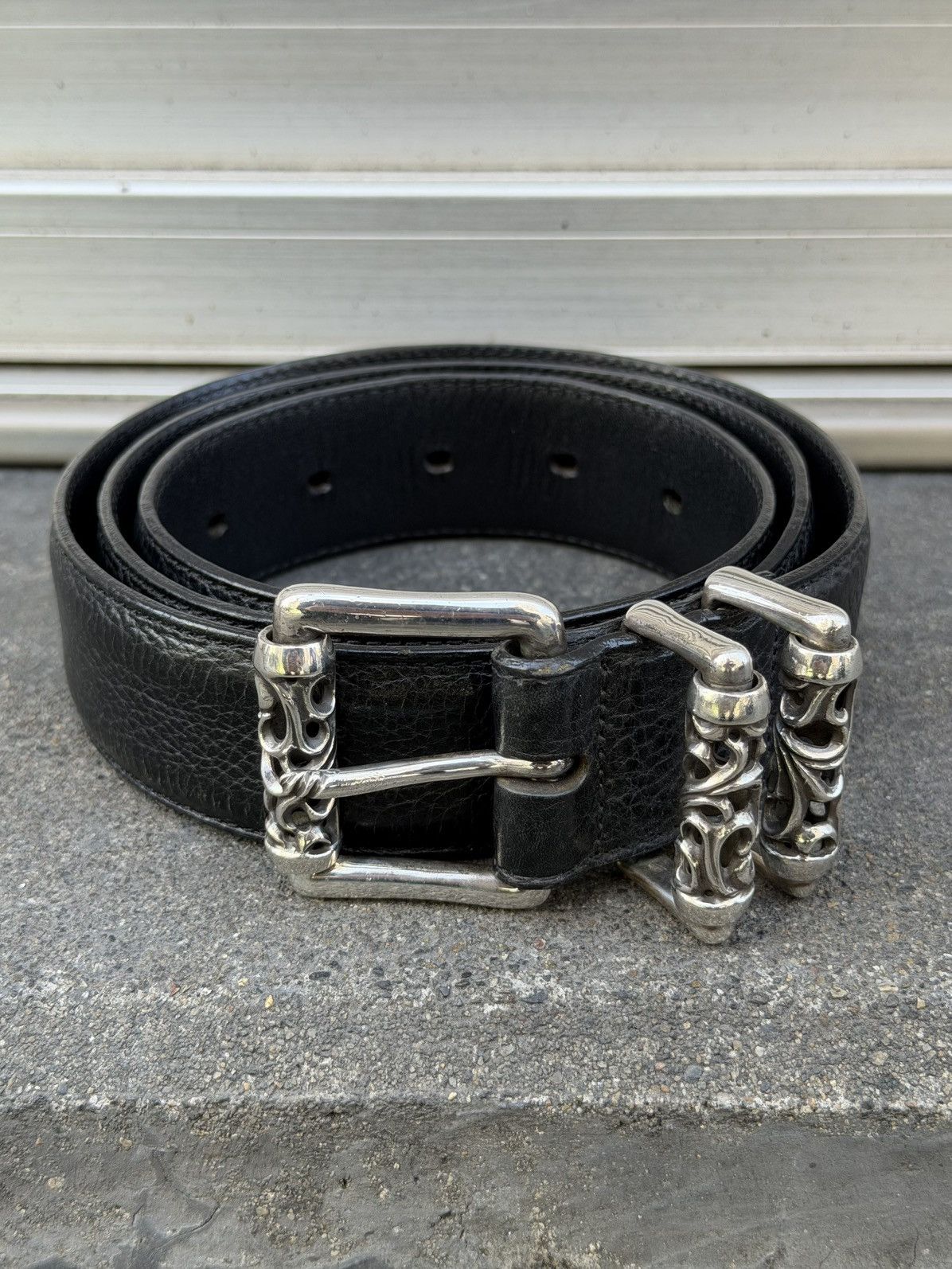 Chrome Hearts Chrome Hearts Roller Belt Size 38 - 1 Thumbnail
