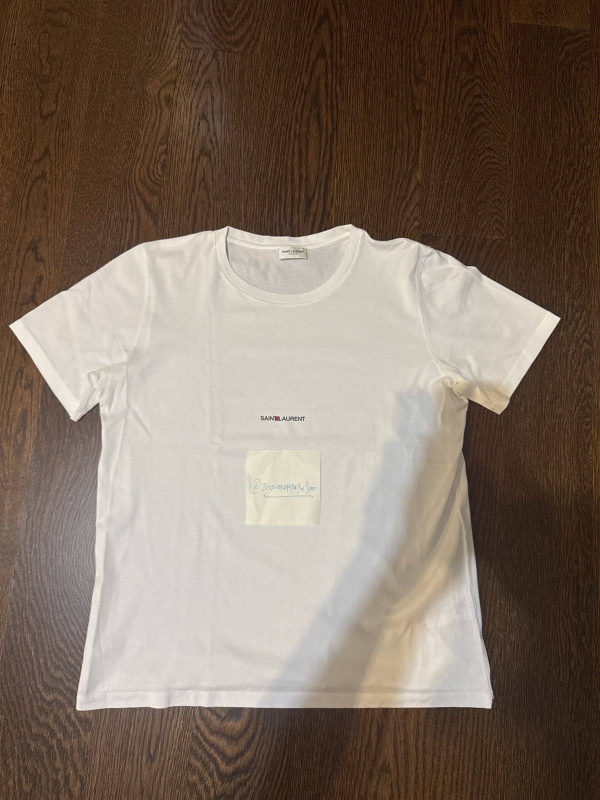 Saint Laurent Paris Saint Laurent Bogo Tee Size US M / EU 48-50 / 2 - 1 Thumbnail