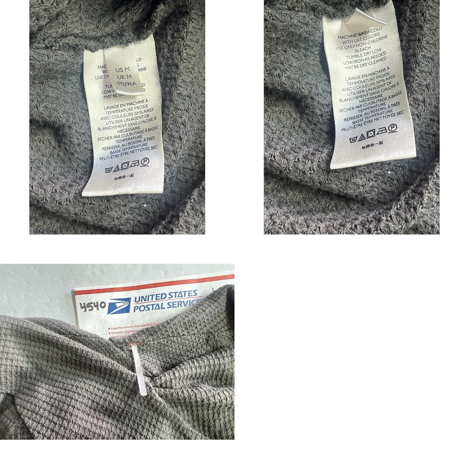 Free People Free People Blouse Long Sleeve V-Neck Jersey Top Women M Brown Belle Size M / US 6-8 / IT 42-44 - 8 Thumbnail