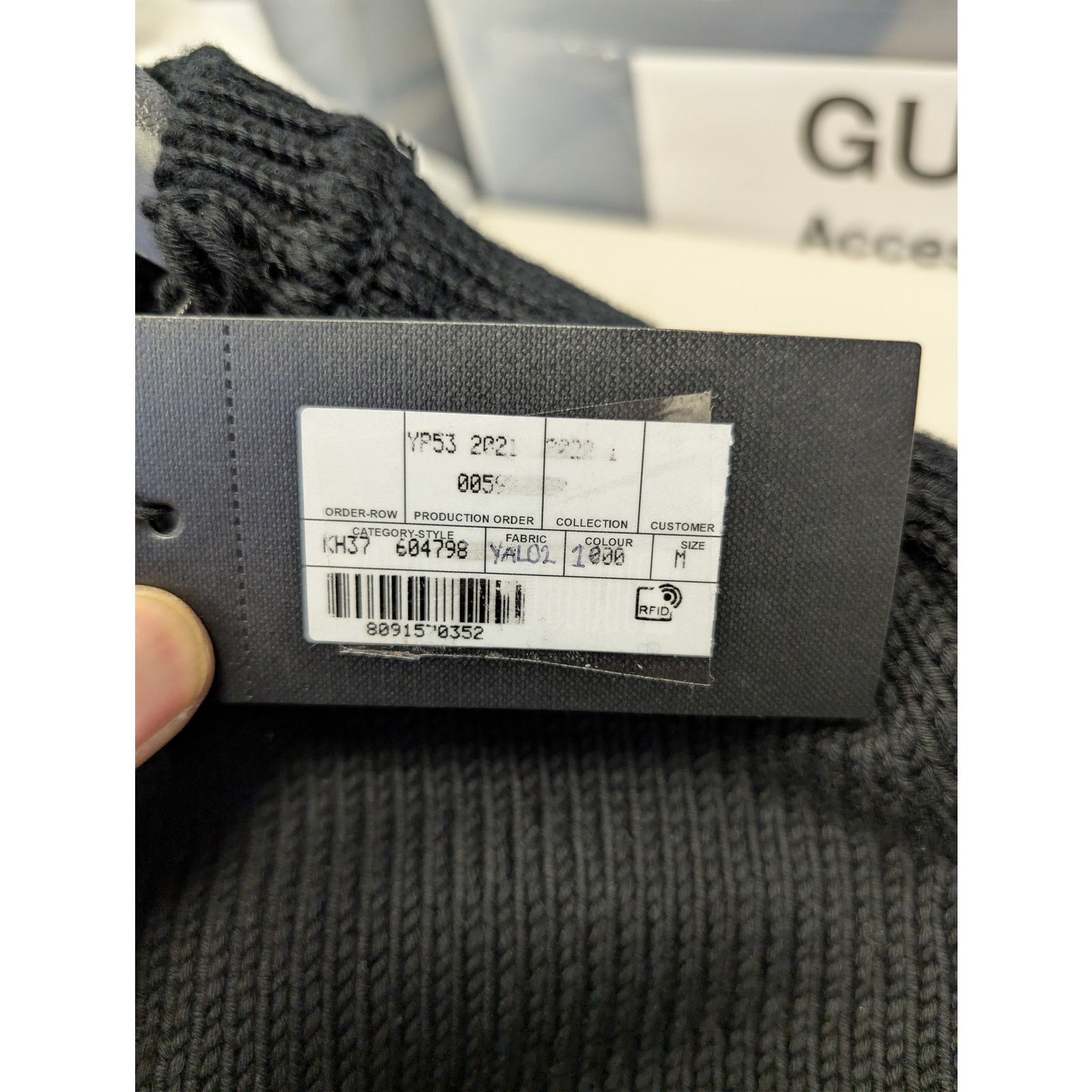 Saint Laurent Paris o1rshd1 Distressed Cotton Knit Crew-Neck Sweater in Black Size US M / EU 48-50 / 2 - 23 Thumbnail