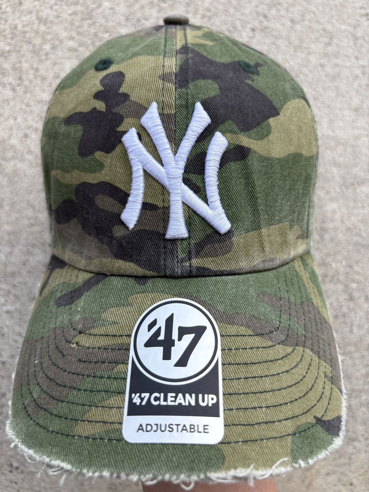 MLB × New Era × New York Yankees New Era MLB New York Yankees U.S. Woodland Camo Trucker Hat Size ONE SIZE - 7 Thumbnail