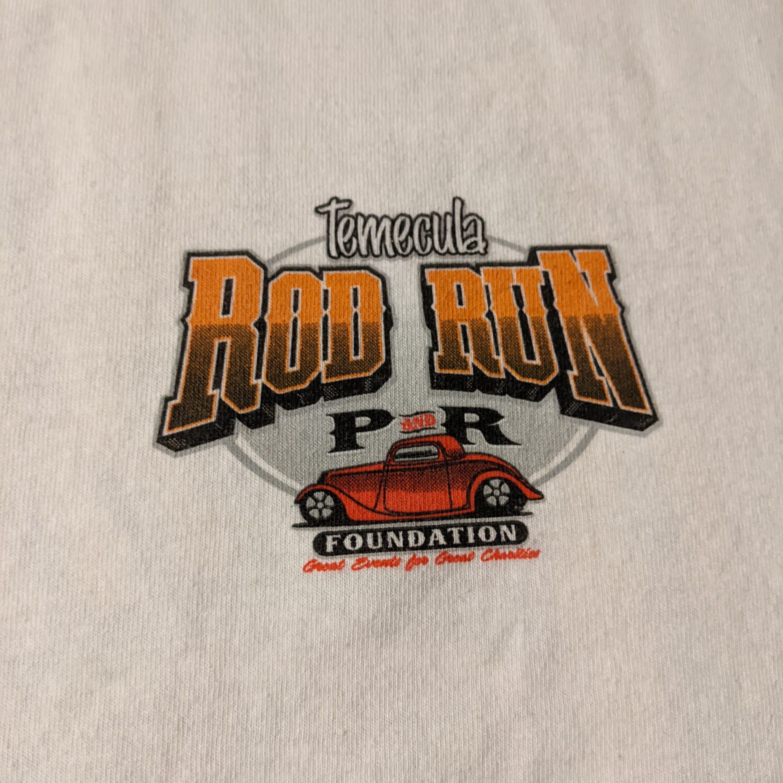 Gildan × Vintage Year 00s 2000s Temecula Rod Run P&R Foundation Tee Size US XXL / EU 58 / 5 - 4 Thumbnail