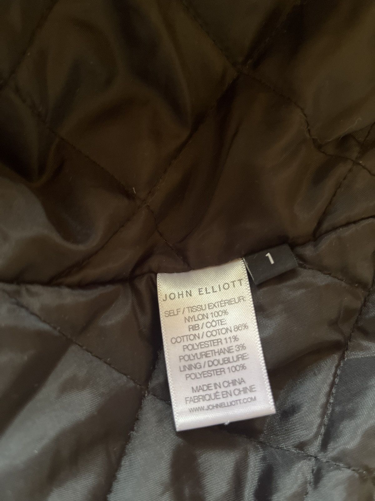 John Elliott John Elliott Bogata Bomber Olive Nylon Size US S / EU 44-46 / 1 - 5 Thumbnail