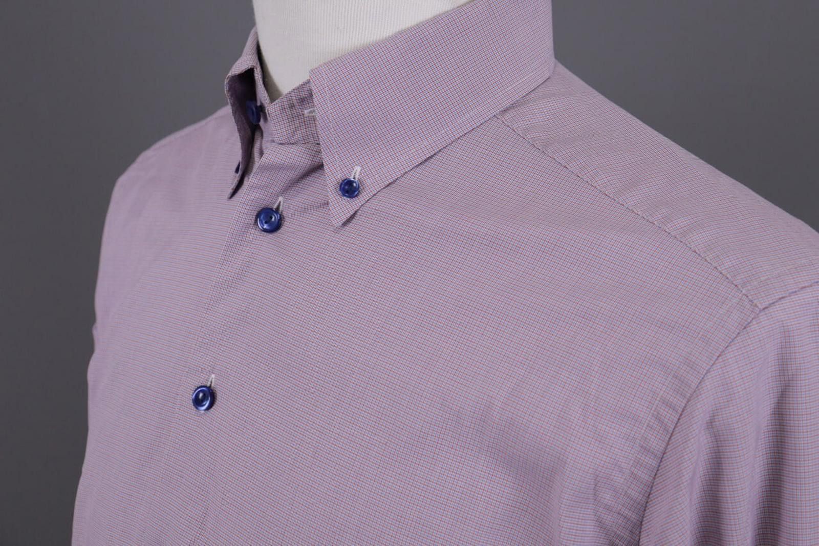 Eton Eton Contemporary Purple Brighton Printed Shirt 41 / 16 Size US M / EU 48-50 / 2 - 9 Thumbnail