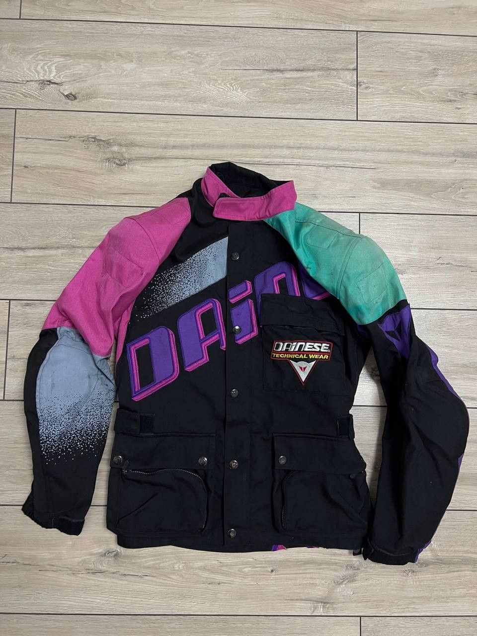Dainese × Vintage Dainese Vintage Textile Motorcycle Jacket Enduro EUR 50 Size US M / EU 48-50 / 2 - 1 Thumbnail