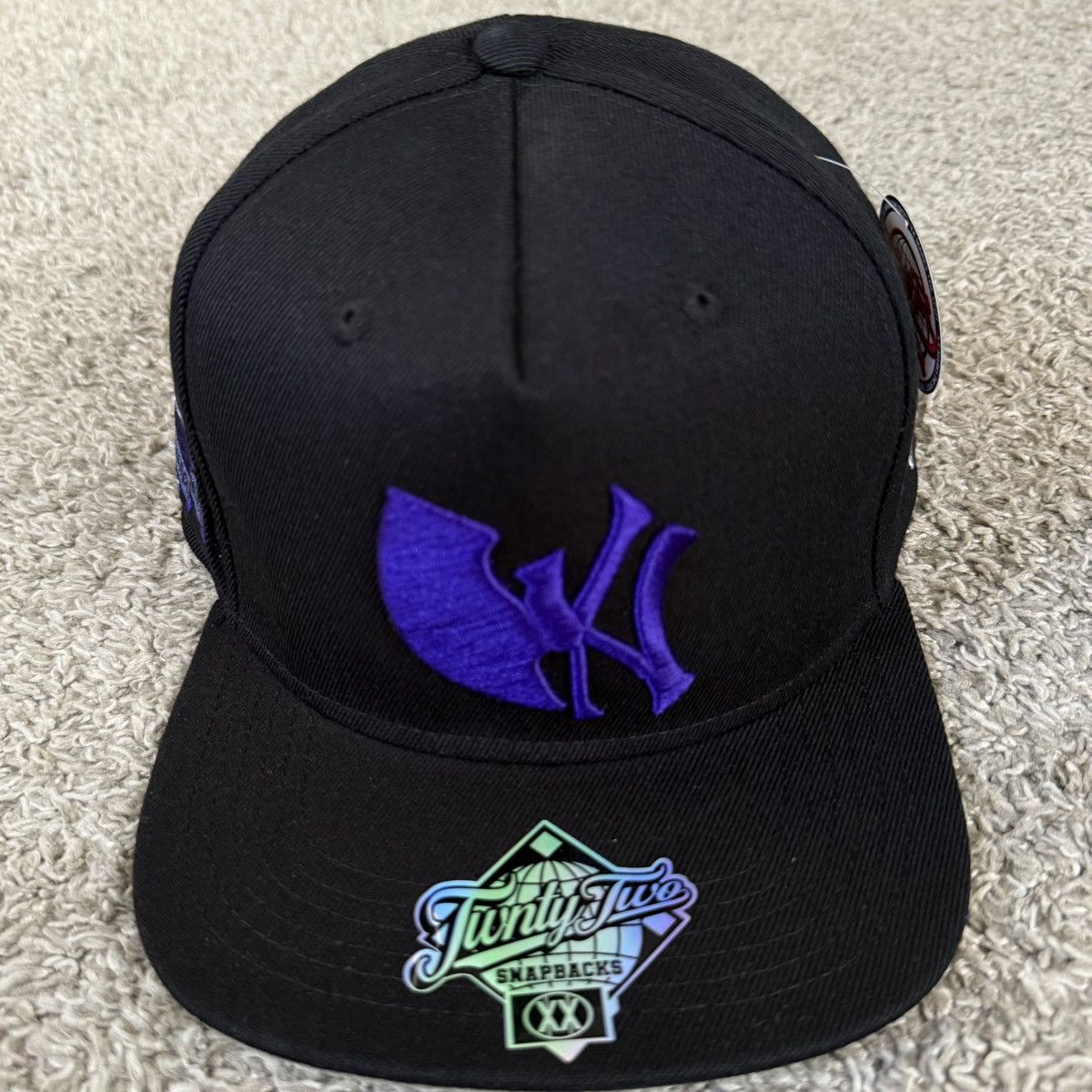 海外限定 TWNTY TWO WU-TANG ウータン・クラン NEW ERA TWNTY-TWO × Wu-Tang Clan Wu-Tang Hat Twnty Two Wu NY Rare Rza Gza
