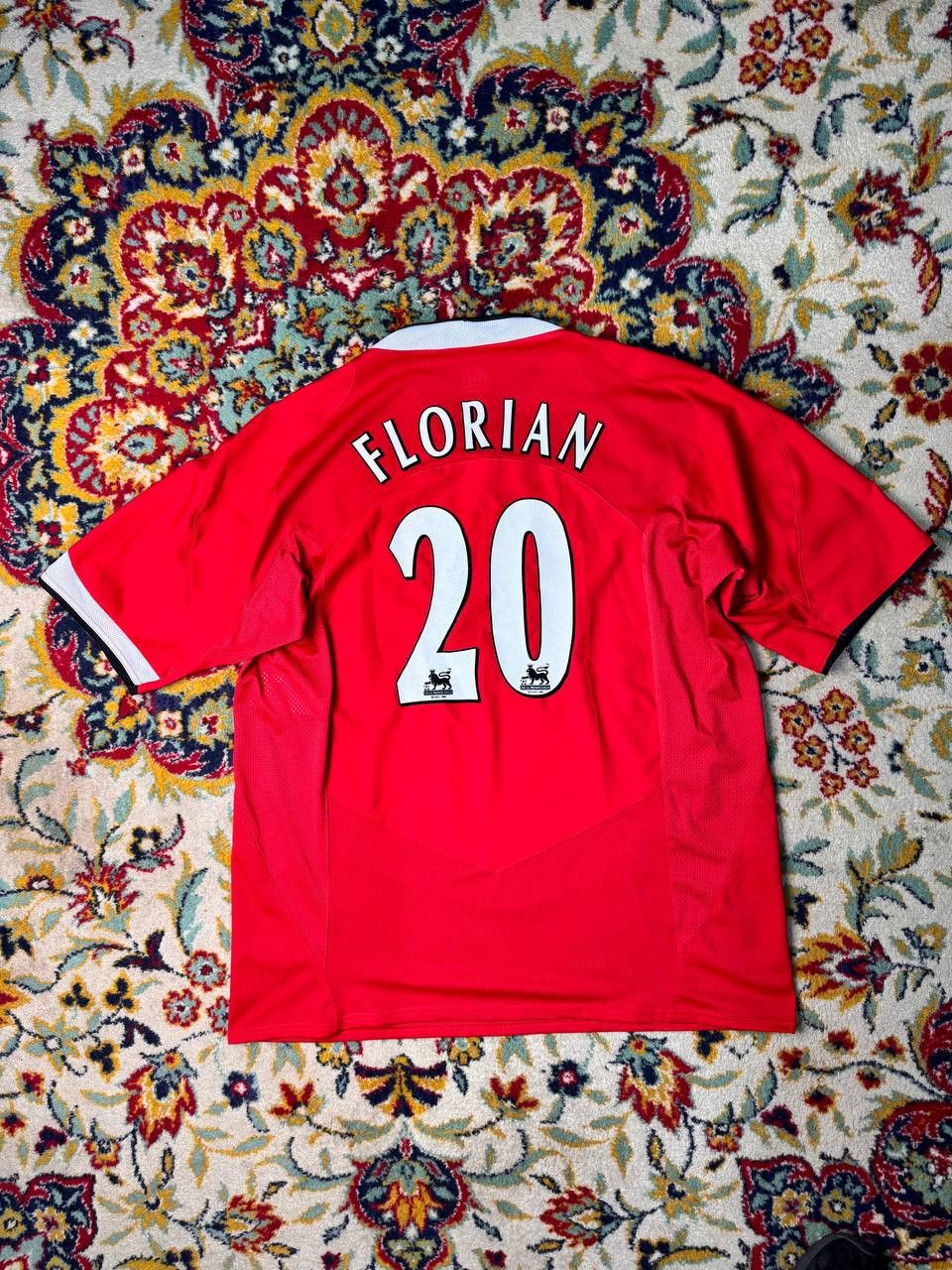 Nike × Vintage MANCHESTER UNITED 2004/2006 HOME FOOTBALL SHIRT JERSEY Size US XXL / EU 58 / 5 - 2 Thumbnail