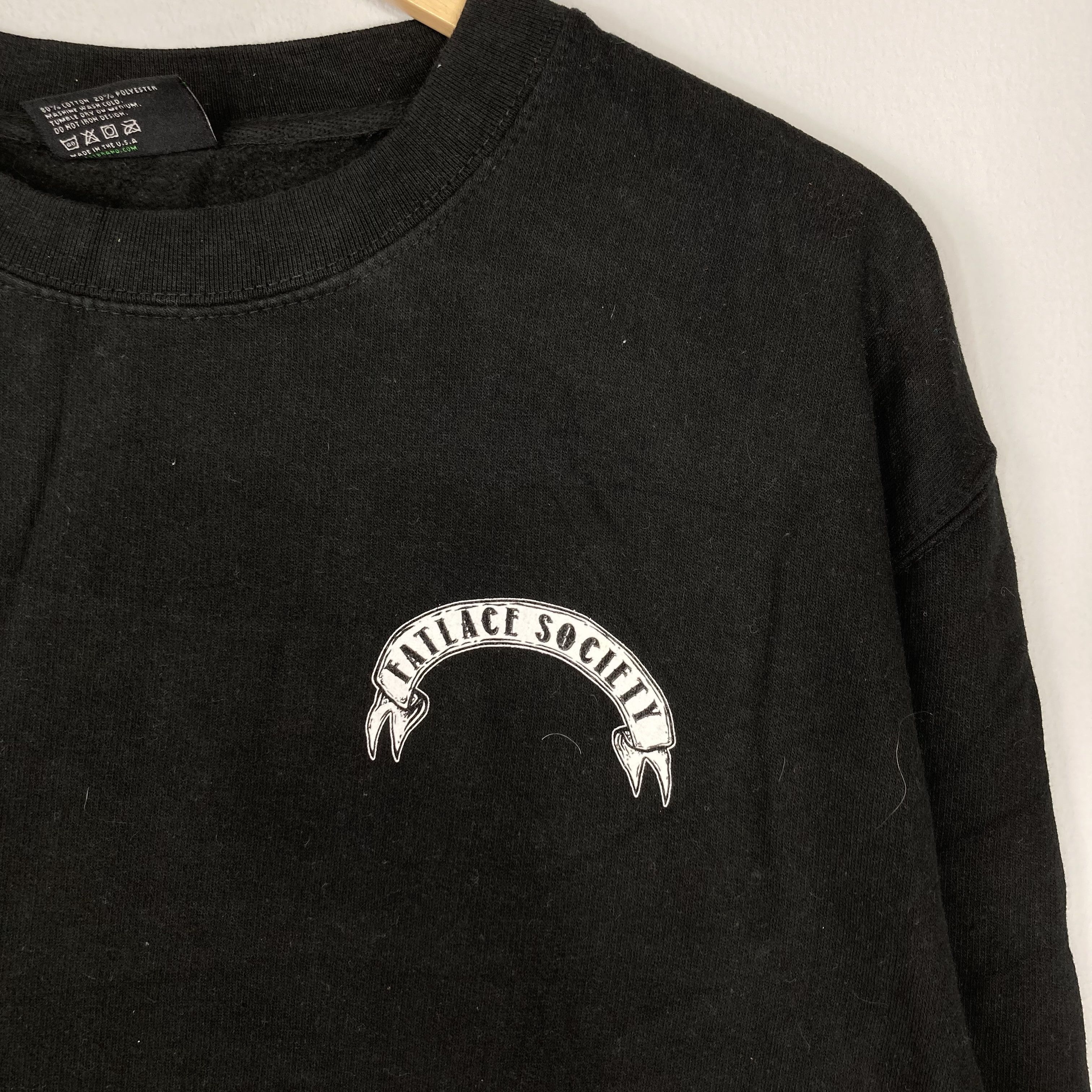 Vintage Vintage FATLACE SOCIETY WORLWIDE Crewneck Sweatshirt Size US L / EU 52-54 / 3 - 5 Thumbnail
