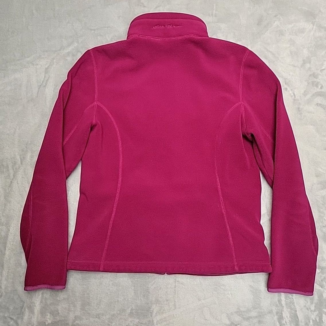 Eddie Bauer Eddie Bauer Sweater Jacket Womens M Fuchsia Full Zip Fleece 100% Polyester Windbreaker Casual Womens Size M / US 6-8 / IT 42-44 - 6 Thumbnail