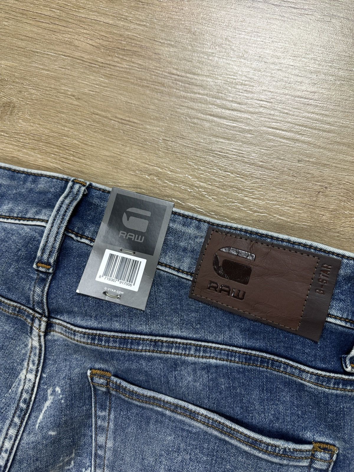 G-Star NEW!!! G-Star Raw 3301 Deconstructed Skinny Denim Jeans Size US 31 - 11 Thumbnail