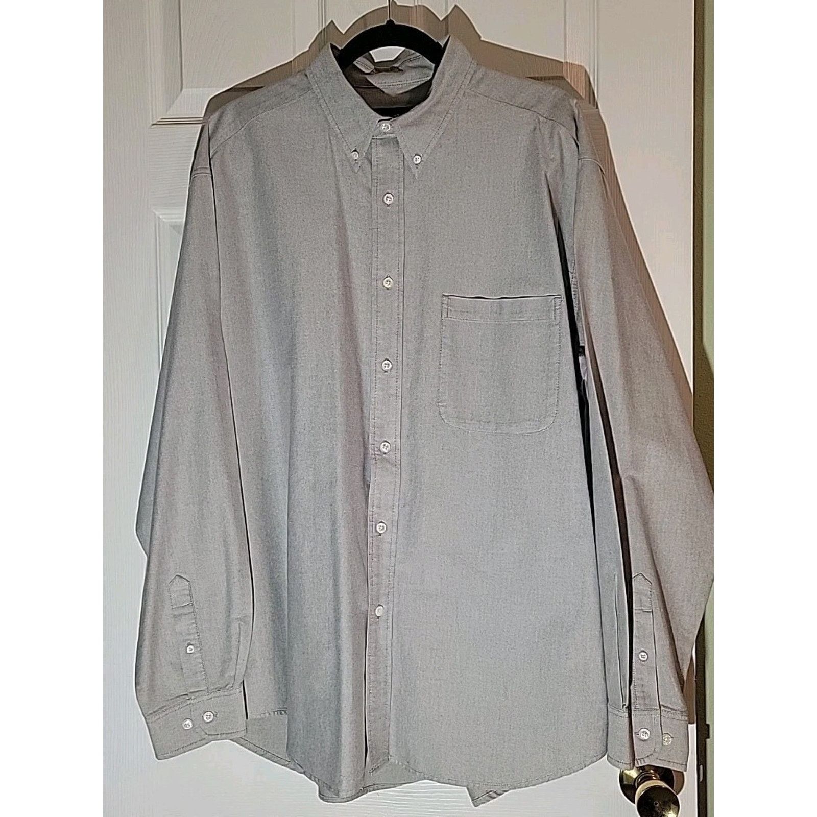 Eddie Bauer Eddie Bauer Elkhorn Twill Shirt Large Button Up Long Sleeve Size US L / EU 52-54 / 3 - 1 Thumbnail