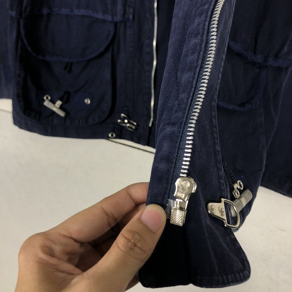 Issey Miyake 🔥VINTAGE CARGO JACKET MULTI POCKET BONDAGE INCOR 3 Size US L / EU 52-54 / 3 - 17 Thumbnail