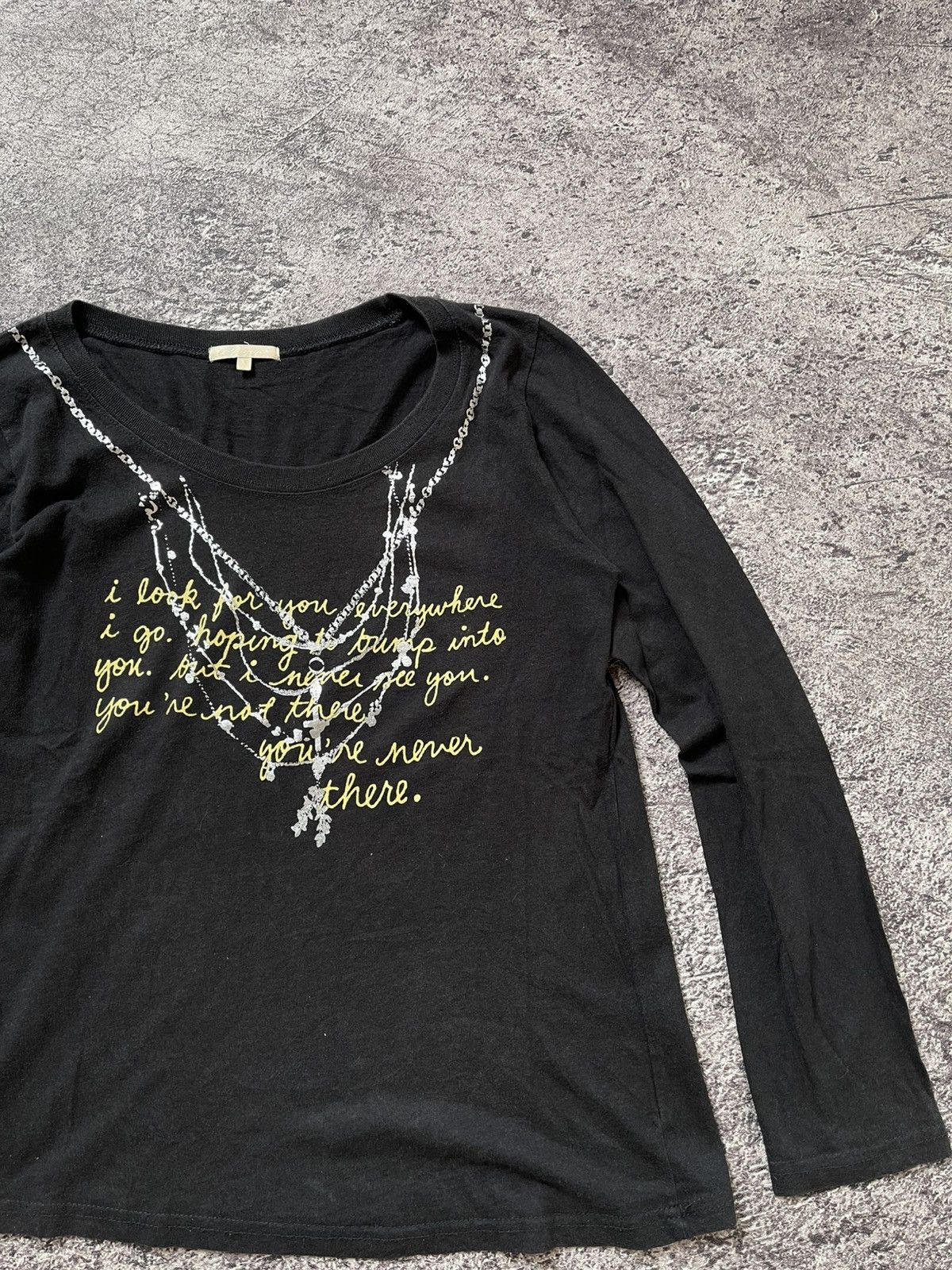 Japanese Brand Y2K Necklace art ifsixwasnine longsleeve Size US M / EU 48-50 / 2 - 4 Thumbnail