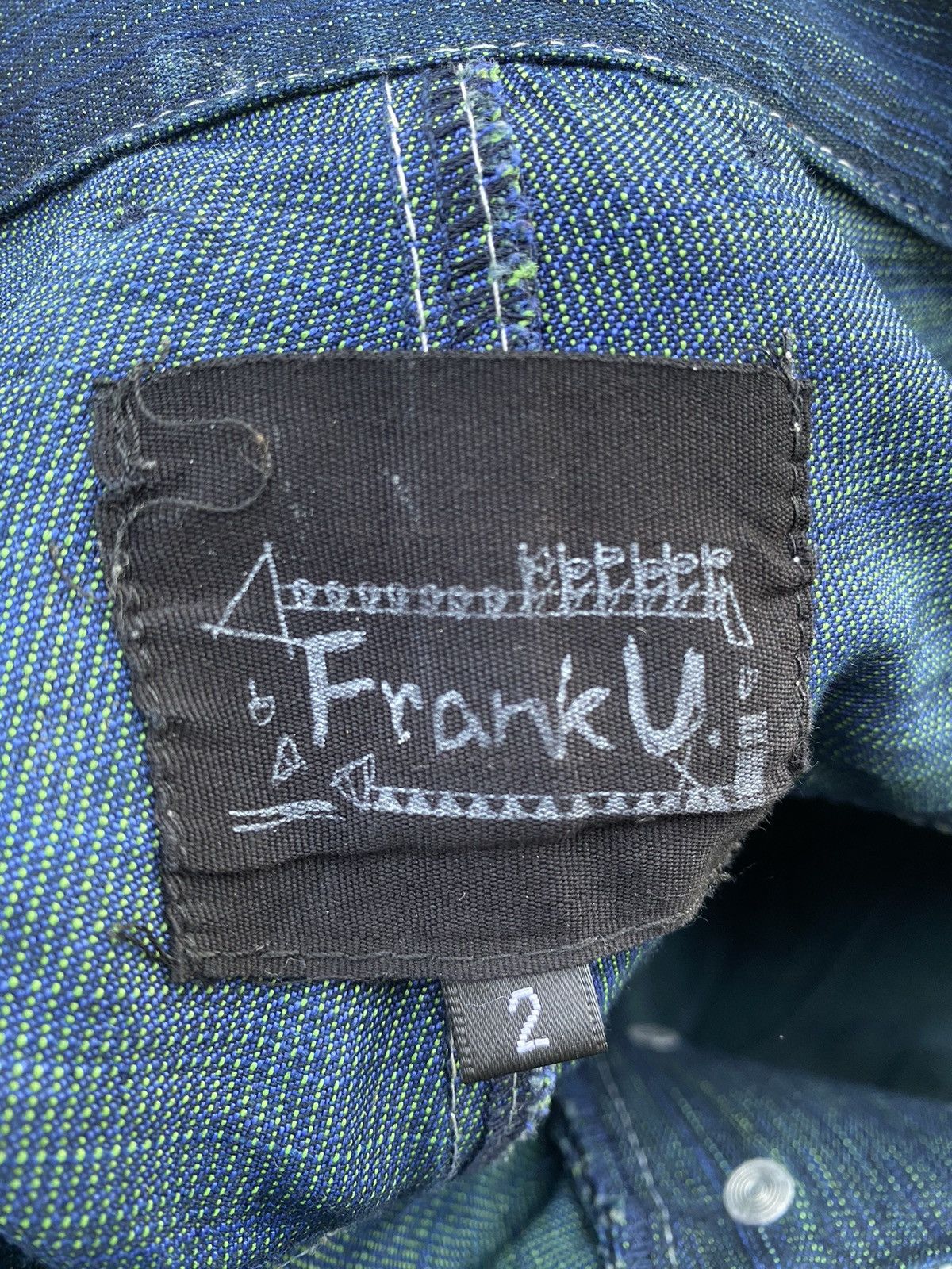 If Six Was Nine × Japanese Brand Y2K FrankU baggy Size US 35 - 6 Thumbnail