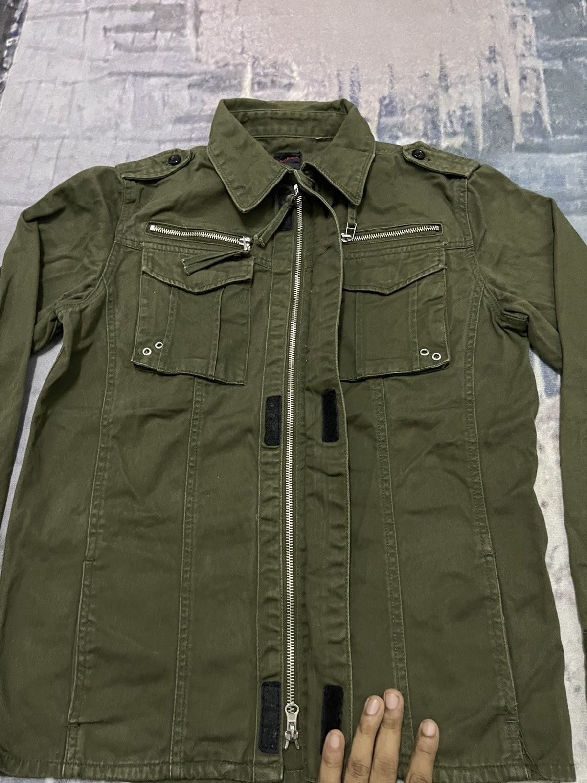 JACKROSE 2000s JACKROSE MILITARY WORK JACKET RARE Size US M / EU 48-50 / 2 - 6 Thumbnail