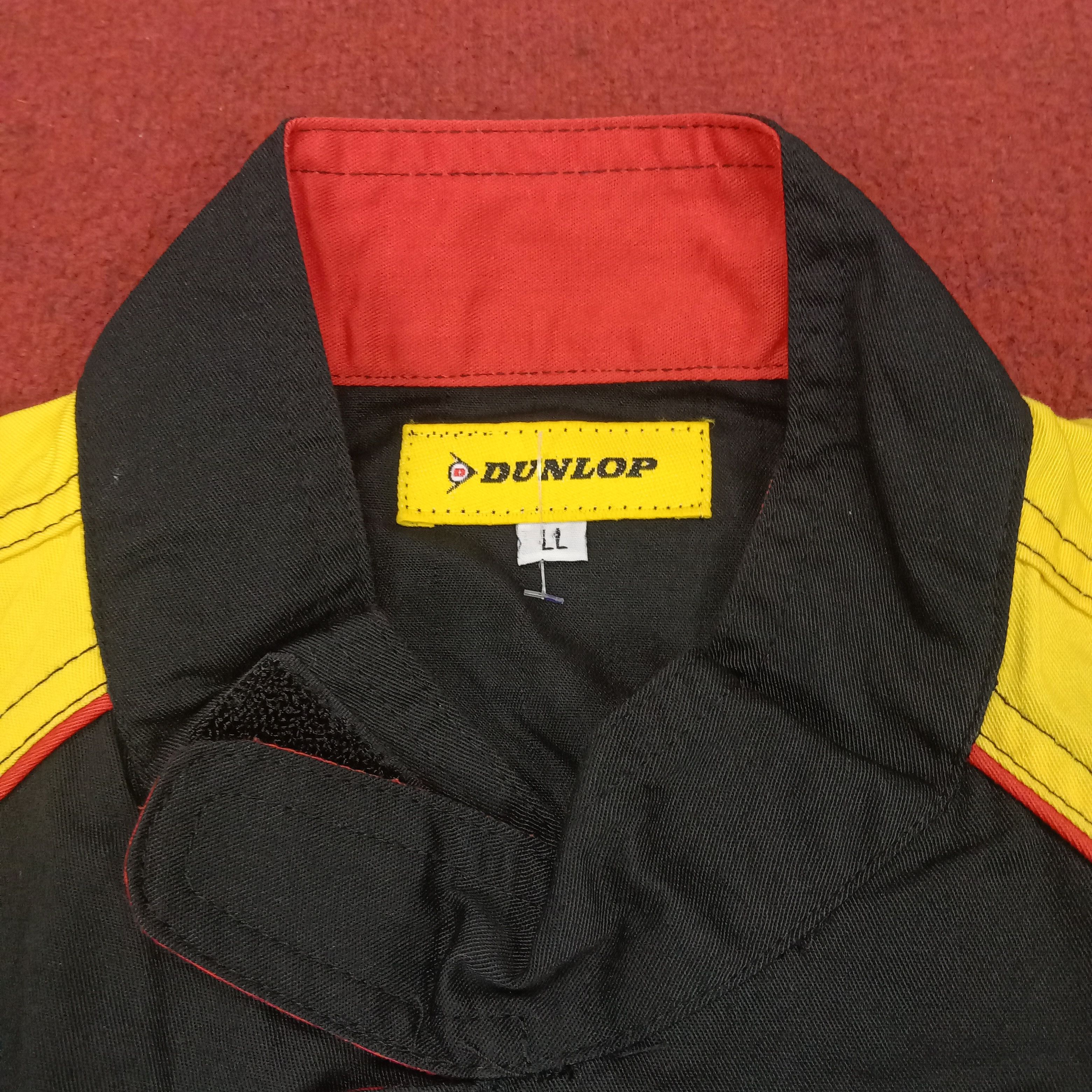 Dunlop × Vintage Dunlop Motorsports Workwear Coverall Jacket Size US M / EU 48-50 / 2 - 9 Thumbnail