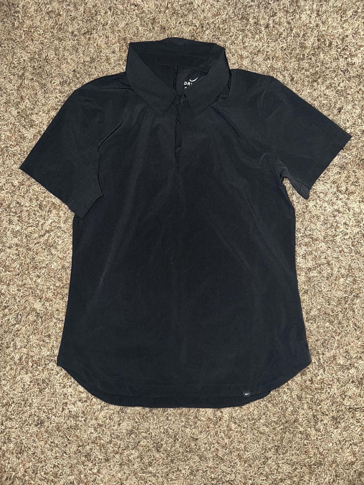 Nike Nike Women's Flex Ace Black Golf Polo Size XS / US 0-2 / IT 36-38 - 1 Thumbnail