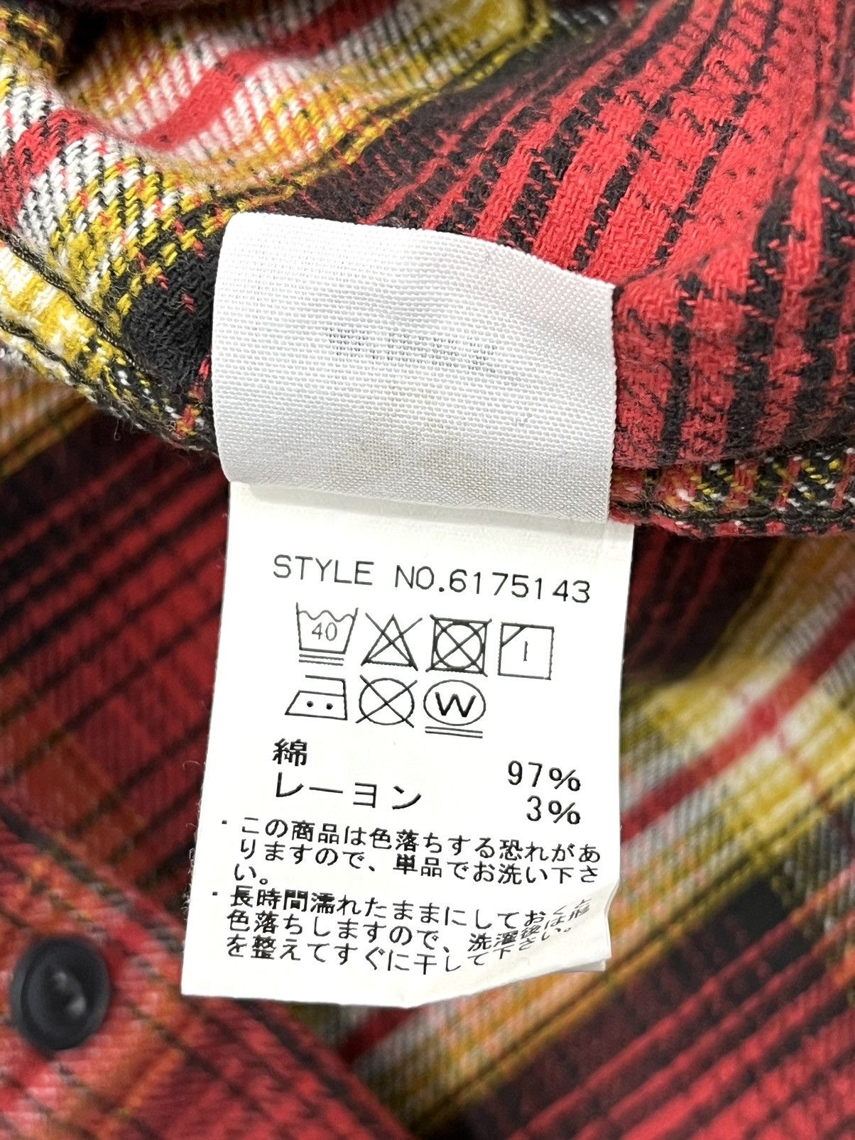 Avirex 🦈 AVIREX Big Embroidery TIGER SHARKS Cotton-Rayon Flannel Size US S / EU 44-46 / 1 - 9 Thumbnail