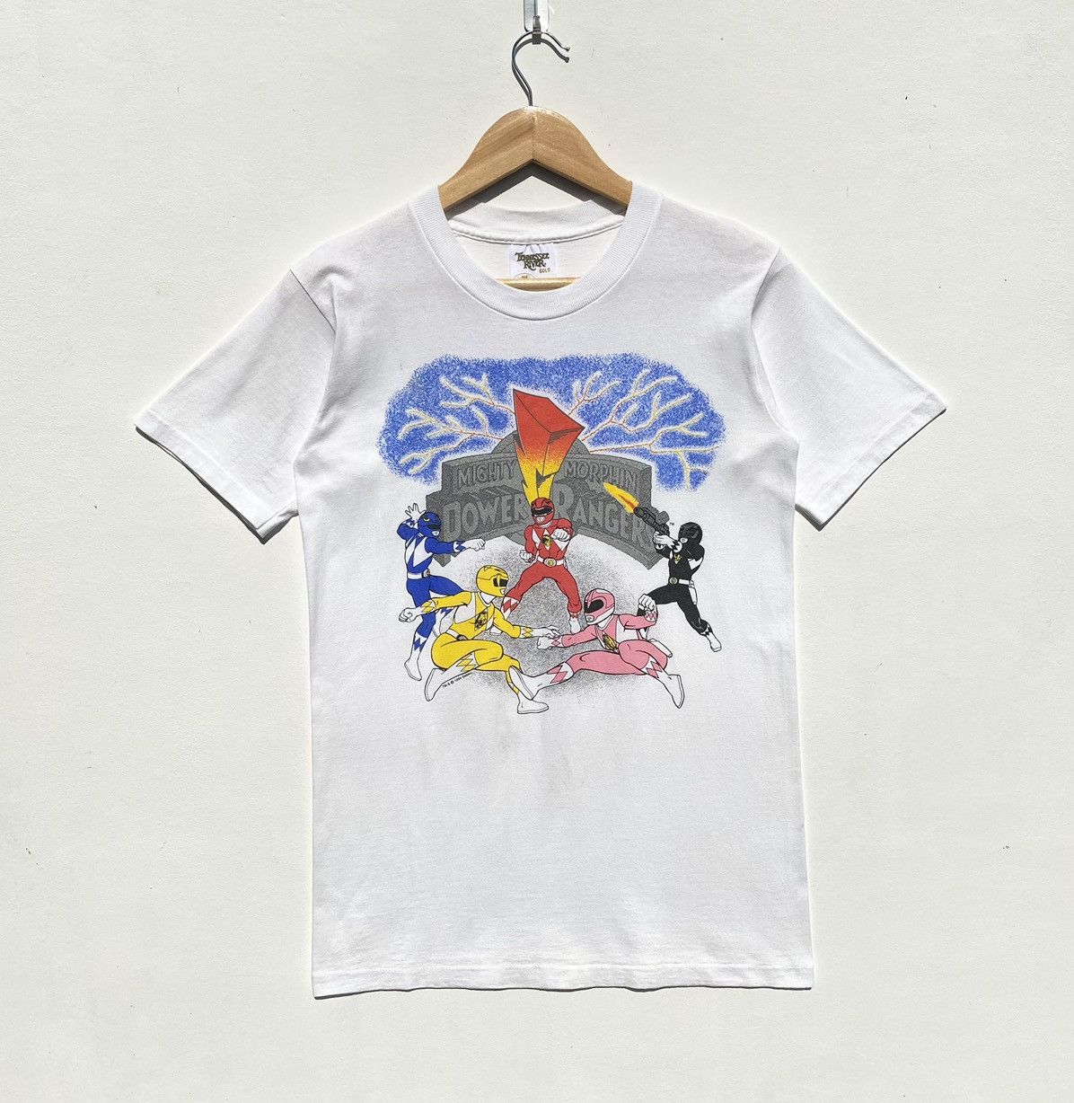 Vintage Vintage Power Rangers Mighty Morphin©️1994 Shirt Size US S / EU 44-46 / 1 - 1 Thumbnail