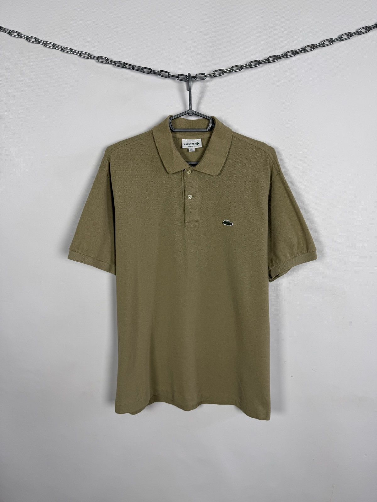 Lacoste Men’s Lacoste Short Sleeve Polo Shirt Crocodile Logo Size 7 Size US XXL / EU 58 / 5 - 1 Thumbnail