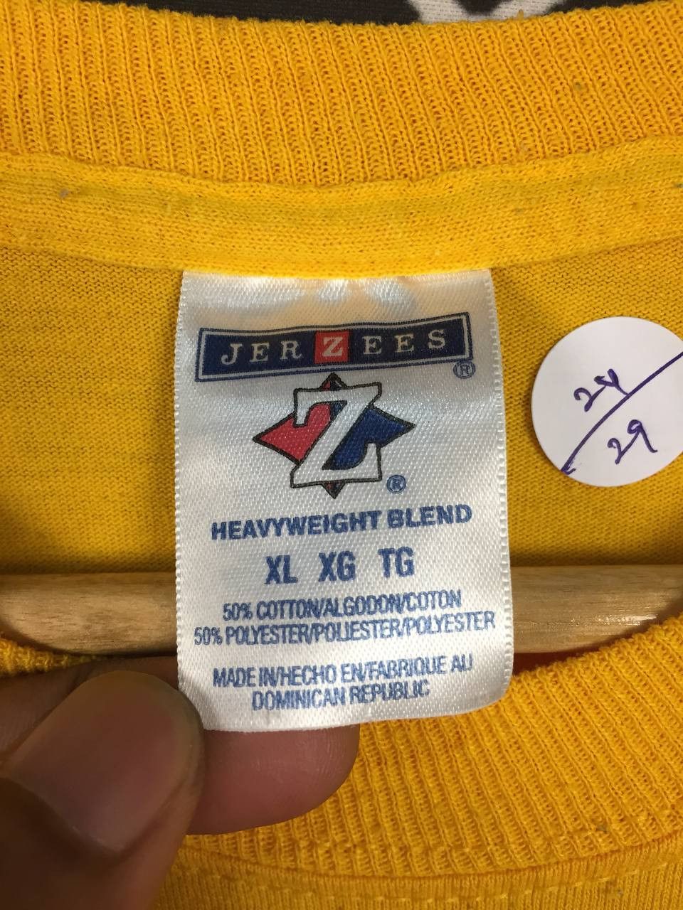 Jerzees × Vintage Vtg 50/50 Navy Operational Support Center Erie Tee Size US XL / EU 56 / 4 - 11 Thumbnail