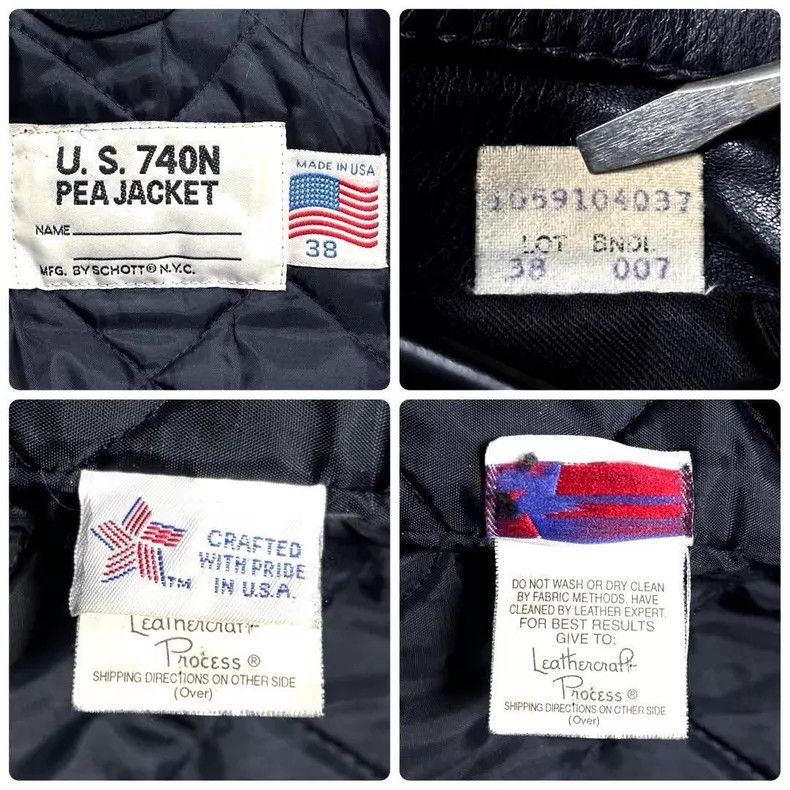Schott Schott Cowhide sailor coat Size US M / EU 48-50 / 2 - 4 Thumbnail