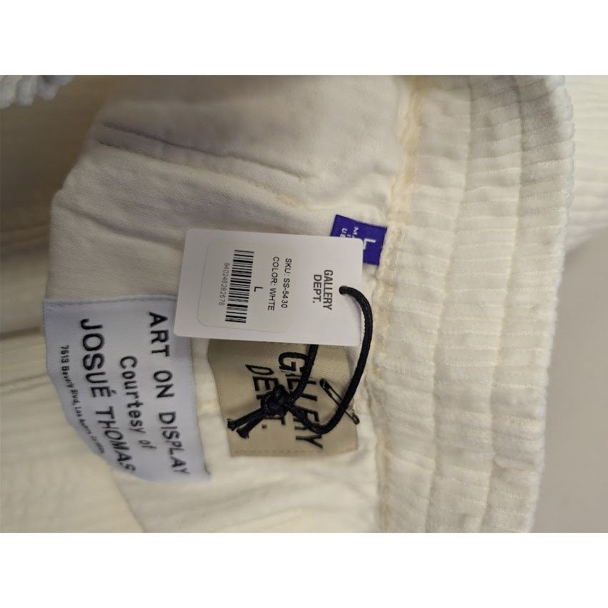 Gallery Dept. o1rshd1 Vintage Ocean Pacific Corduroy Shorts in White Size US 34 / EU 50 - 19 Thumbnail