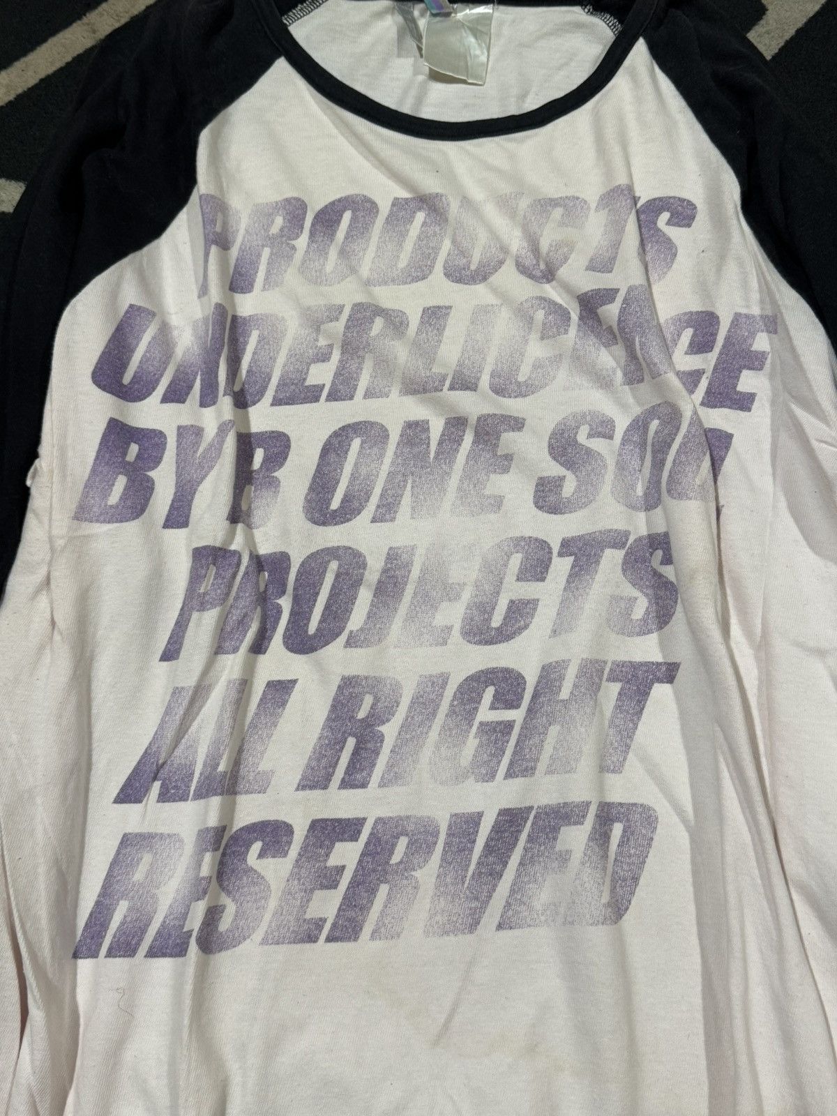 Le Grande Bleu (L.G.B.) Japanese Poem Long Sleeve Bone Soul Size US L / EU 52-54 / 3 - 2 Thumbnail