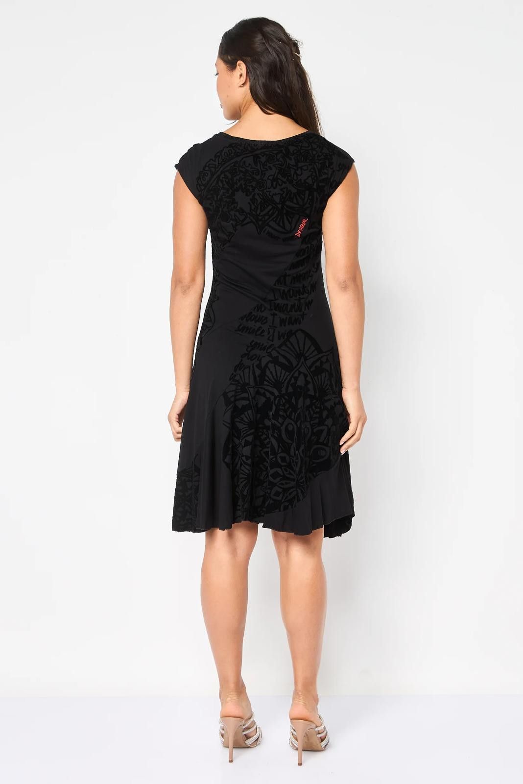 Desigual Desigual Women's Textured Midi Dress - NWT (New) Size S / US 4 / IT 40 - 2 Thumbnail