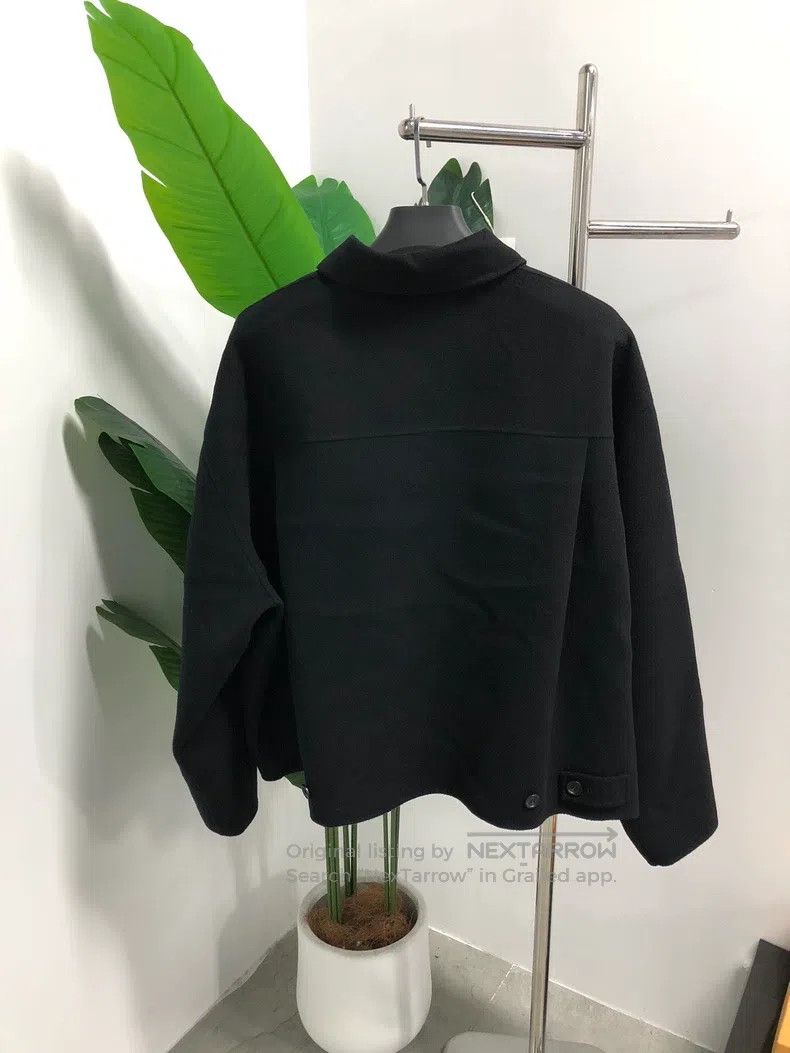 Acne Studios Acne Studios Solid Zip Long Sleeve Collar Jacket, Black, C Size US M / EU 48-50 / 2 - 2 Thumbnail