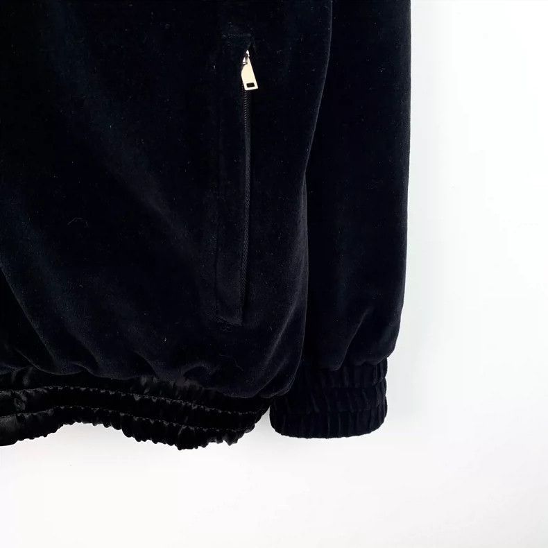 Gucci Gucci Black Logo Zip Jacket Size XS-2505 Size US XS / EU 42 / 0 - 5 Thumbnail