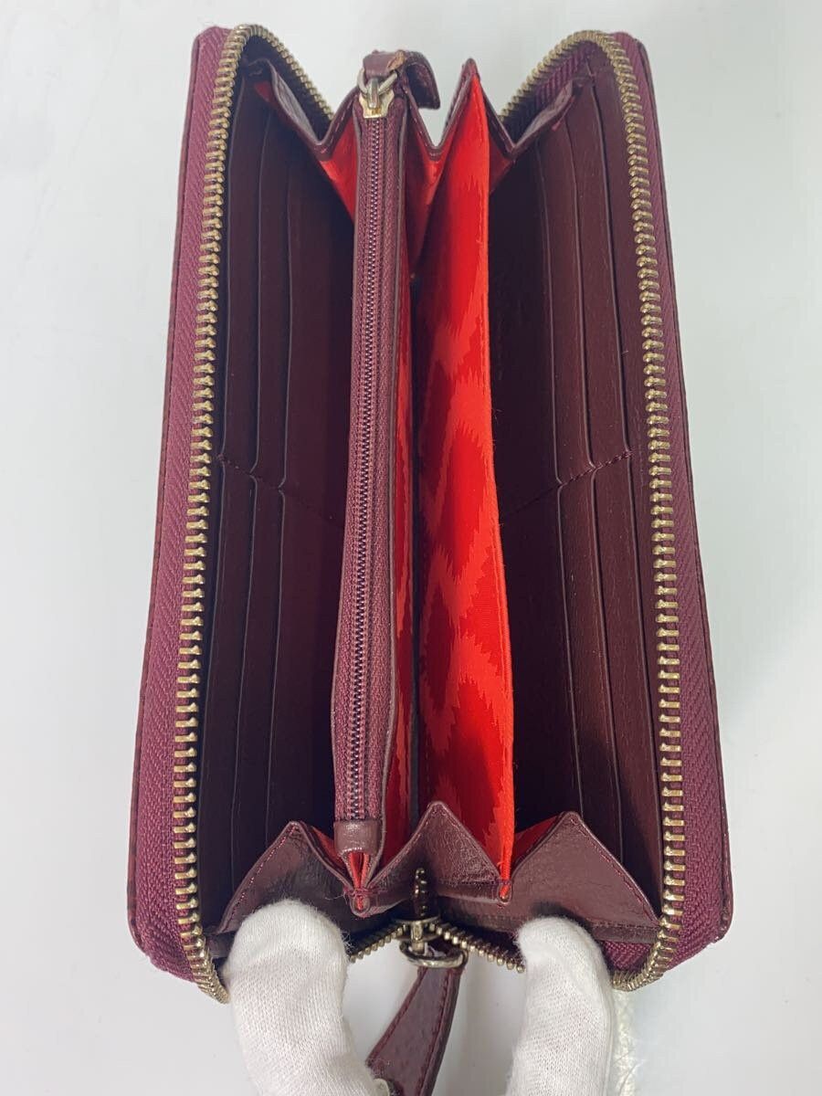 Vivienne Westwood Vivienne Westwood Plain Long Wallet Bordeaux Size ONE SIZE - 4 Thumbnail