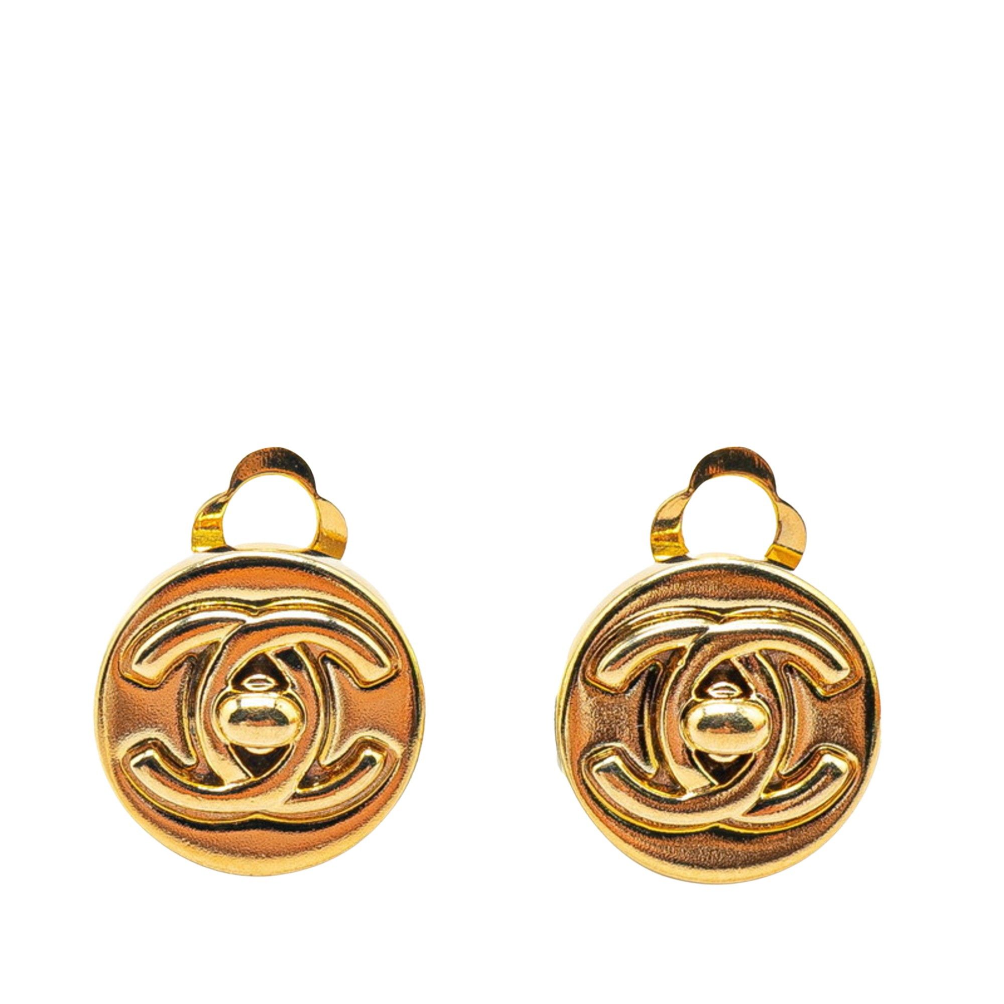 Chanel Chanel Coco Mark earring Size ONE SIZE - 1 Thumbnail